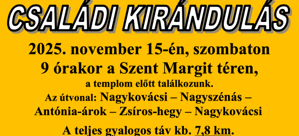 Családi kirándulás 2025. november 15.