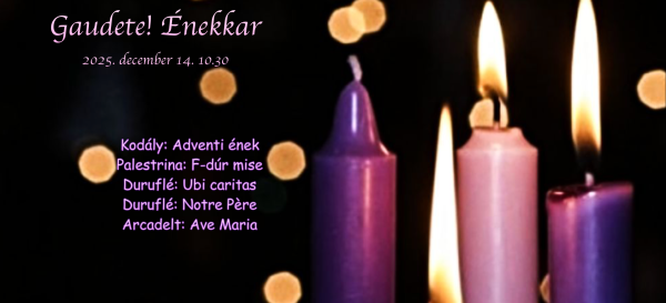 Gaudete! vasárnap 2025.