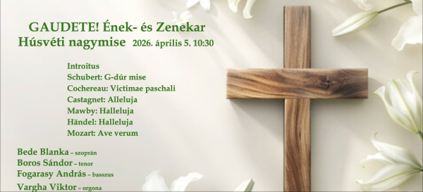 Húsvéti Nagymise 2026.