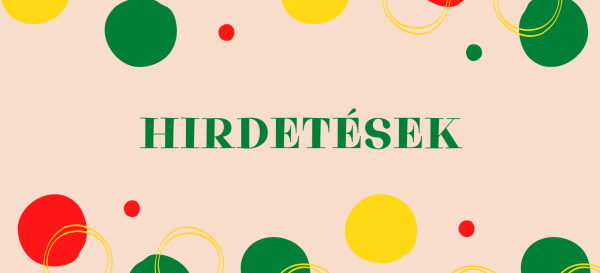 Hirdetések - 2026.08.23.