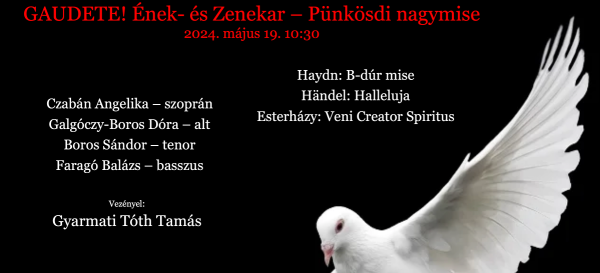 Pünkösdi nagymise zenekari kísérettel