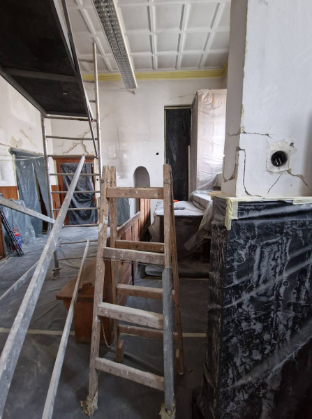 Sekrestye felújítás