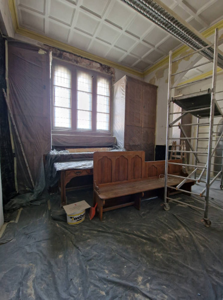 Sekrestye felújítás