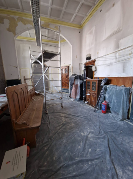 Sekrestye felújítás