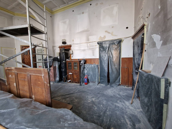 Sekrestye felújítás