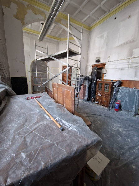 Sekrestye felújítás