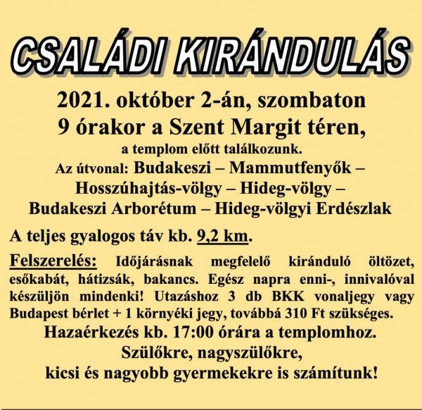 Családi kirándulás