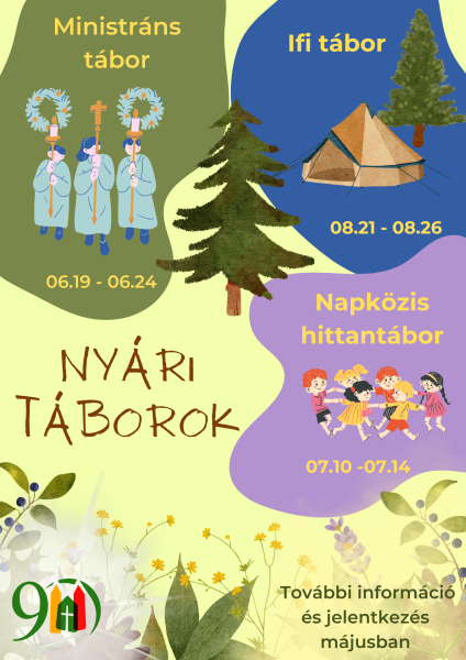 Nyári táborok 2023 előzetes