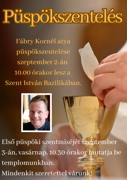 FK püspökszentelése