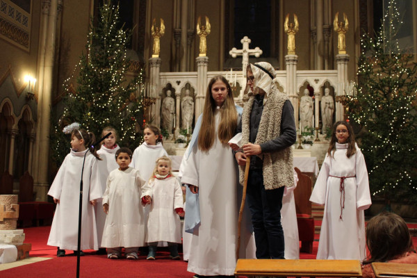 Pásztorjáték a templomban