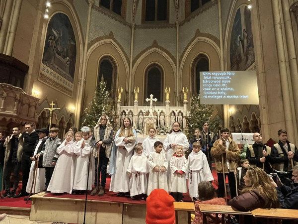 Pásztorjáték a templomban