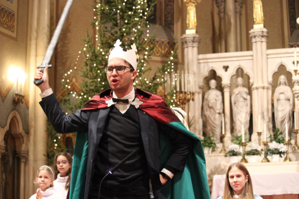 Pásztorjáték a templomban