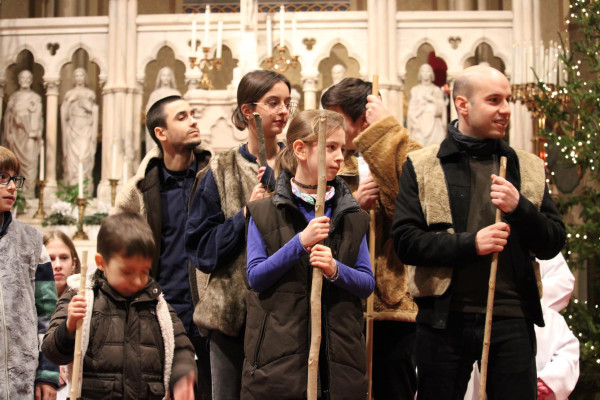 Pásztorjáték a templomban