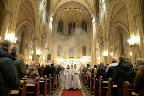 Templombúcsú - együtt imádkoztunk az itt szolgált atyákkal