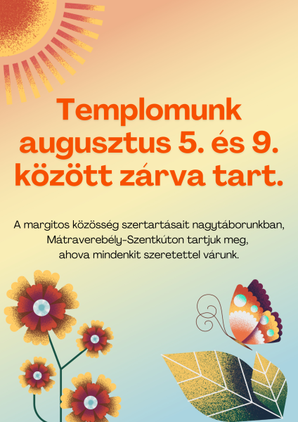 Templom zárva