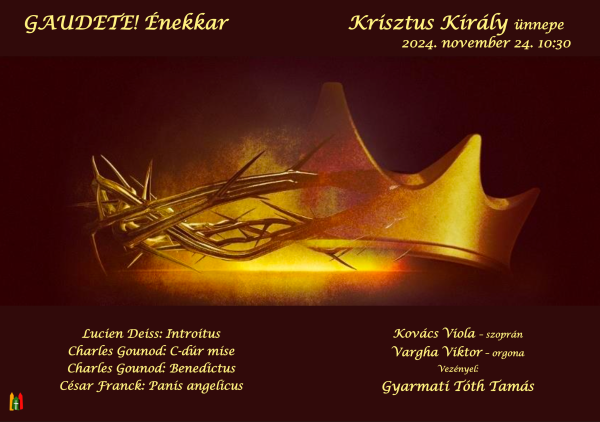 Krisztus Király ünnepe '24.11.24.