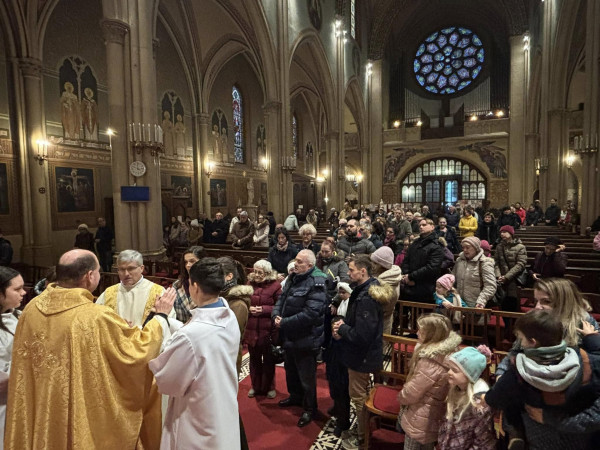 Családok megáldása