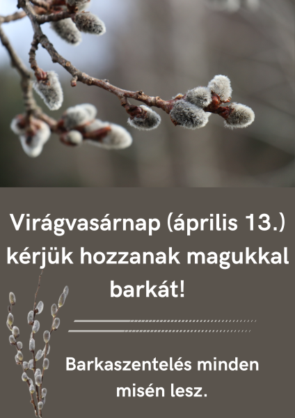 Virágvasárnap 2025