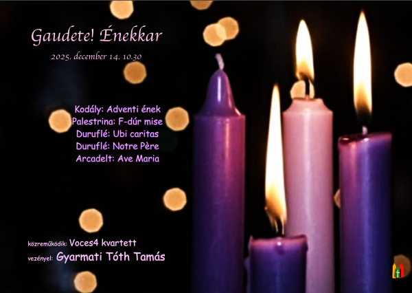 Gaudete vasarnap 2025