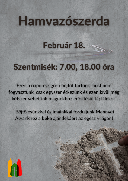 Hamvazószerda 26
