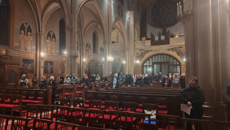 Keresztút a Gaudete! Énekkar vezetésével