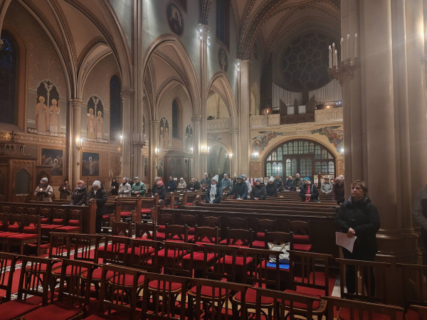 Keresztút a Gaudete! Énekkar vezetésével