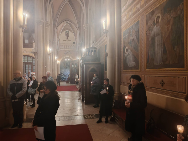 Keresztút a Gaudete! Énekkar vezetésével