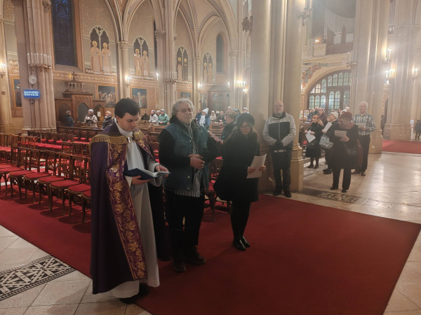 Keresztút a Gaudete! Énekkar vezetésével