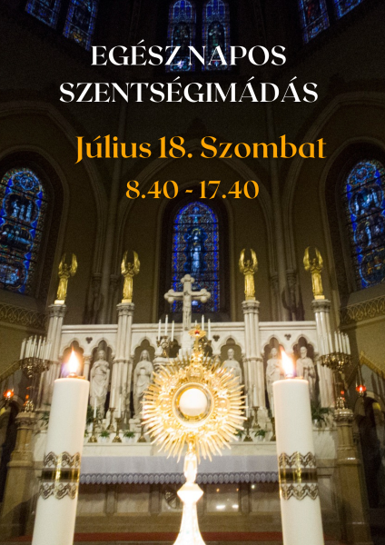 egésznapos szimádás