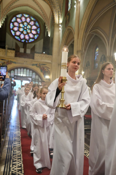 László atya 10 éves jubileuma a Szent Margit templomban