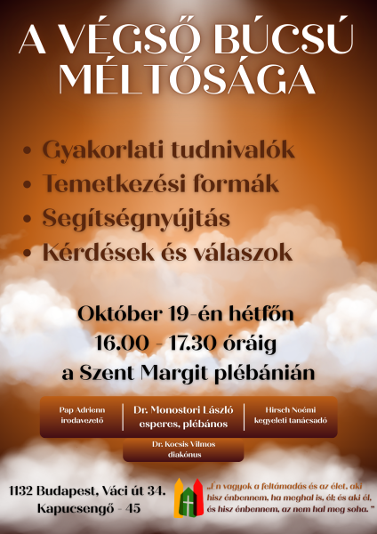 Végső búcsú méltósága