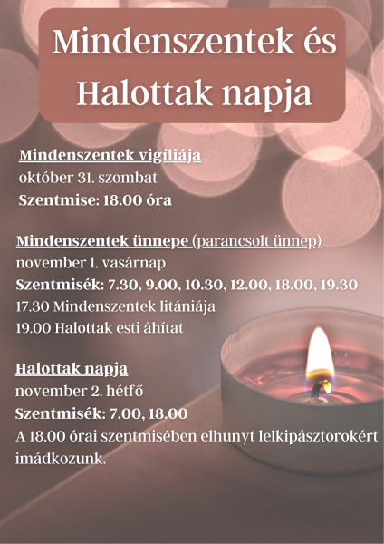 Mindenszentek és halottak26