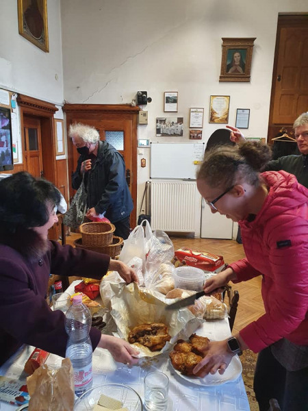 Megérkeztek az első Ukrán menekültek - 2022.02.27.