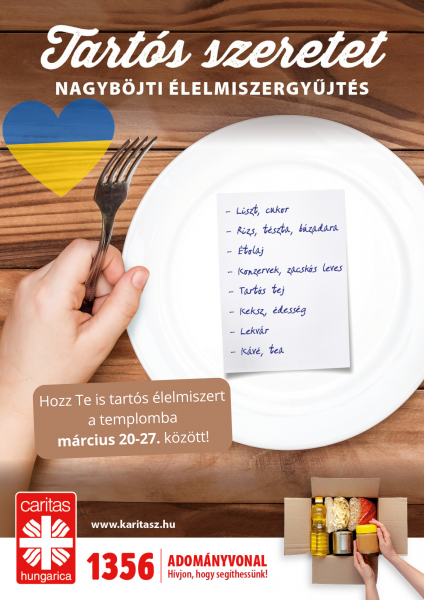 MKPK körlevele a tartósélelmiszer-gyűjtésről